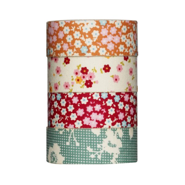 CINTA X4 TELA ADHESIVA 1M X 1.5CM - Cabbage Rose
